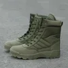 Boots Outdoor Hiking Ankle Shoes Men's Work Safety Tactical Military Special Forces Desert Combat