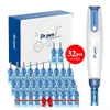 Original A9 Dr Pen sans fil Ultima Derma Microneedle stylo avec 32 pièces cartouche Microneedling cartouches aiguille beauté Microneedle roller