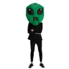 Costume di Halloween Costume Cosplay Halloween Alien Copricapo gonfiabile Party Trick Big Head Alien Gioca Costume gonfiabile Costume di gruppo dell'umore di Halloween