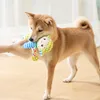 犬のおもちゃを噛むぬいぐるみおもちゃ猫パズルかわいい動物噛む抵抗性インタラクティブなきしむ歯を掃除するチュー用品231027