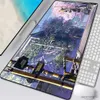 Muskuddar handled xxl vacker söt tryck stor skrivbord pad anime pad dator spelare muspad pc tangentbord mattor för fem centimeter hastighet r231028