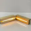 Supports de lampe 10 pièces 5,9 pouces batterie rectangulaire 3D LED base en bois acrylique veilleuse présentoir décor à la maison fournitures de fête de mariage