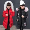 Daunenmantel OLEKID 2023 Russischer Winter-Parka für Mädchen, Kunstpelzkragen, lange wattierte Jacke, 413 Jahre, Kinder, Teenager, Oberbekleidung 231027