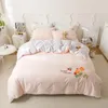 Ensembles de literie S haute qualité garçons et filles dessin animé draps ensemble housse de couette double chambre simple couette