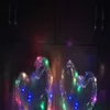 الحفلة الديكور على شكل قلب LED بالون كبير الحجم بوبو مع 13.8 بوصة السحب بار عيد الحب