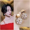 Dangle Chandelier 2021 Newest Korean Trendy Exquisite Star Moon Long Tassel Earrings For Women Temperament Crystal Pendant Jewelry Dro Dhm8P