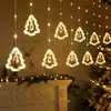 Noel Süslemeleri Led Festous Perde String Işık Noel Baba ING BAL LAMP EV YIL 2024 Noel Navidad 231027 için Noel Süslemeleri