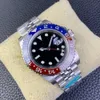 Clean GMT M126710BLRO-0001 AAAAA 5A品質1：1 SuperClone Watches 40mm Men Sapphire Glass with Green Box自動メカニカル3285ムーブメントJason007 Watch