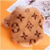 Dog Apparel Quality Pet Clothing Milk Dog Clothes Cat Autumn And Winter Small Puppy Teddy Dogs Pets Plush Coat Wholesale Drop Delivery Dhljn