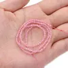 Pequenas contas facetadas pedra natural obsidiana pirita quartzo rosa ametistas para fazer joias faça você mesmo pulseira colar presente feminino joias da moda