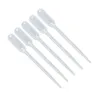 300 peças 1ml pipetas de transferência de plástico descartáveis, conta-gotas para moldes de resina epóxi de silicone diy, fabricação de jóias, tintas de mistura