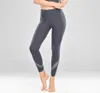 L22 Mulheres Leggings Calças de Yoga Nu Lixar Oitava Roupas de Ginástica Malha Onda Pés Cintura Alta Fitness Activewear Sexy Leggins4571173