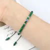 Bransoletka Evil Eye 4 mm naturalne czarne matowe lawowe kamienne koraliki ręcznie robiono pleciona bransoletka dla mężczyzn kobiety joga reiki regulabowana biżuteria biżuteria Krzystw