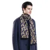 Foulards Mode Automne Hommes Écharpe Designer Paisley Écharpes Tricotées Marque De Luxe Cachemire Châles Hommes Hiver Chaud Echarpe Longues Wraps Homme 231027