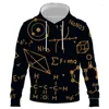 Men's Hoodies Man Anime Kids Sweatshirts Formula Hoodie Men Women Science Pullover Oversized