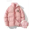 2023Winter new men's and women's down jacket warm clothes letters solid color printing double-sided multi-color optional