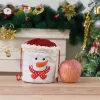 Weihnachtsdekorationen Sack Weihnachtsgeschenk Apfeltasche Schneemann Weihnachtsmann Kordelzug Partyzubehör Großhandel FY3952