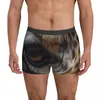 Mutande Giraffa Intimo Occhi di animali Occhio Stampa ravvicinata Tronco Pantaloncini traspiranti maschili Slip Regalo di compleanno