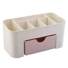 Boîtes de rangement compartiment Organisateur de bureau Cosmetic Brush Masque Boîte à lèvres Tiroir