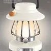 Lanternes portables, lampes de Camping, lampe suspendue Rechargeable, veilleuse à intensité variable, éclairage d'extérieur pour tentes à la mode