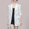 Frauen Anzüge Freizeit Anzug Mantel Frühling Herbst Koreanischen Stil Temperament Slim Fit Damen Spitze Büro Dame Wilden Blazer