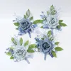 Decorative Flowers 5pcs/set Wrist Flower Wedding Supplies Floral Simulation Business Celebration Guests Corsage Hand