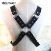 Belts Black Punk Leather Bondage Male Costume Men Body Chest Harness Strap