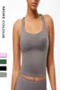 L028 allt i en kopp yoga kläder kvinnor039s tank topp sport bh kvinnor underkläder vadderad löpning fitness casual träning väst gy5226630