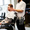Salon de coiffure Salon de coiffure outil de coiffure sac de ceinture sac à outils de coiffure professionnel ciseaux de coiffeur peigne étui ceinture sac en cuir PU 231027