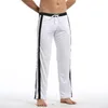 Pantalones para hombre, pantalones transpirables de secado rápido para exteriores, pantalones deportivos para gimnasio, pijama activo, pantalones de chándal, pantalón a rayas laterales para correr, ropa