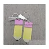 Commandes 200 pièces journée des enseignants acrylique porte-clés crayon forme pendentif porte-clés retour à l'école cadeaux pour livraison directe Dhn7Q