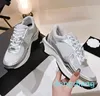 Causal Shoes women casual shoes Running Silver mesh thick sole shoes with anti slip and breathable sponge cake sports outdoor sneakers