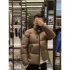 Designer de luxe Chaopai classique hiver famille hommes doudoune tendance polyvalent col debout épaissi décontracté court manteau chaud