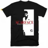 Erkekler Tişörtler Scarface Film Homme Hip Hop Giyim Tshirts 3D Baskı Tişört O boyun gömlekleri Erkekler Tops245m