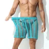 Unterhosen Mesh Herren Mittelhose mit jugendlichen Schnürstreifen Gerader Schlauch Lässige atmungsaktive Sportshorts Großhandel von