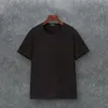 T-shirts pour hommes T-shirt Vêtements de rue Été Couleur unie Chemise de créateur à manches courtes Grand Simple Loose Top Fat Man