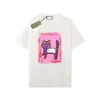 T-shirt pour hommes T-shirt Gu Shirts Luxury Brand T-shirts Mentide Femmes à manches courtes Hip Hop Streetwear Tops Shorts Vêtements G-12
