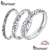 Sier Embossed Vintage Pattern Ring For Women Simple Fine Jewelry Drop Delivery Dhgarden Otj7V