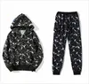 Designer Men TrackSuit Men sets de piste combinaison de survêtement de piste de piste sportive à sec lego camo camouflage multi-poche à sweat à capuche bleu vert glissière rouge hlipper h 75fv #