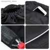 Outdoor Bags Drawstring Basketball Football Bag Ultralight Mesh Ball Soccer Shoes Backpack Outdoor Sports Yoga Swimming Luggage Pack XA103B Q231028