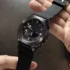 Watch na nadgarstek zegarek na nadgarstek Dual wyświetlacz mężczyźni kobiety stalowe sport sportowy analogowy cyfrowy cyfrowy zegar z logo GA GM