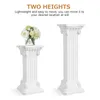 Upscale Wedding Ceremony Decorations White Roman Column Square Greek Pillar Cylindrical Party Event Road Cited Props 2Pcs Lot