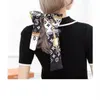 Echarpe Silk Scarf Women Pannband Summer Designer Spring New Brands Girls Bands Scarf Hair Ac Designer Scarf