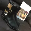 Nova moda designer botas das mulheres de luxo couro genuíno martin botas senhoras tornozelo botas mulher bota curta tênis formadores sapatos