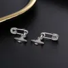 jewelry vivian earrings Western Empress Dowager Vivian Pins Paper clips Full diamonds Saturn Ear studs Women's extravagant atmosphere Small crowd design36