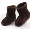 HOT Kids Classic Australia Snow Boots Designer Girls Boys Winter Furry Boots Unisex Short Mid Calf Boot Child Warm Shoes