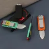 UT-Combat 204P Exocet, автоматические ножи D2, лезвие T6, ручка из алюминиевого сплава, тактический охотничий лагерь, спасательный карманный нож для самообороны, инструменты EDC