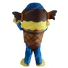 Christmas ice cream Mascot Costumes Halloween Fancy Party Dress Cartoon Character Carnival Xmas Advertising Birthday Party Costume Unisex Outfit