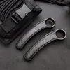 UT-Combat Black Claw Karambit Coltelli automatici Lama 440c Manico in lega di zinco Manico tattico Caccia Campo Autodifesa Coltello tascabile di salvataggio Strumenti EDC