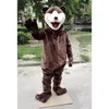 Natalizio brown grizzly orso mascotte costumi di abbigliamento da festa di fantasia da festa di halloween carnival di Natale per la festa di compleanno costume unisex unisex